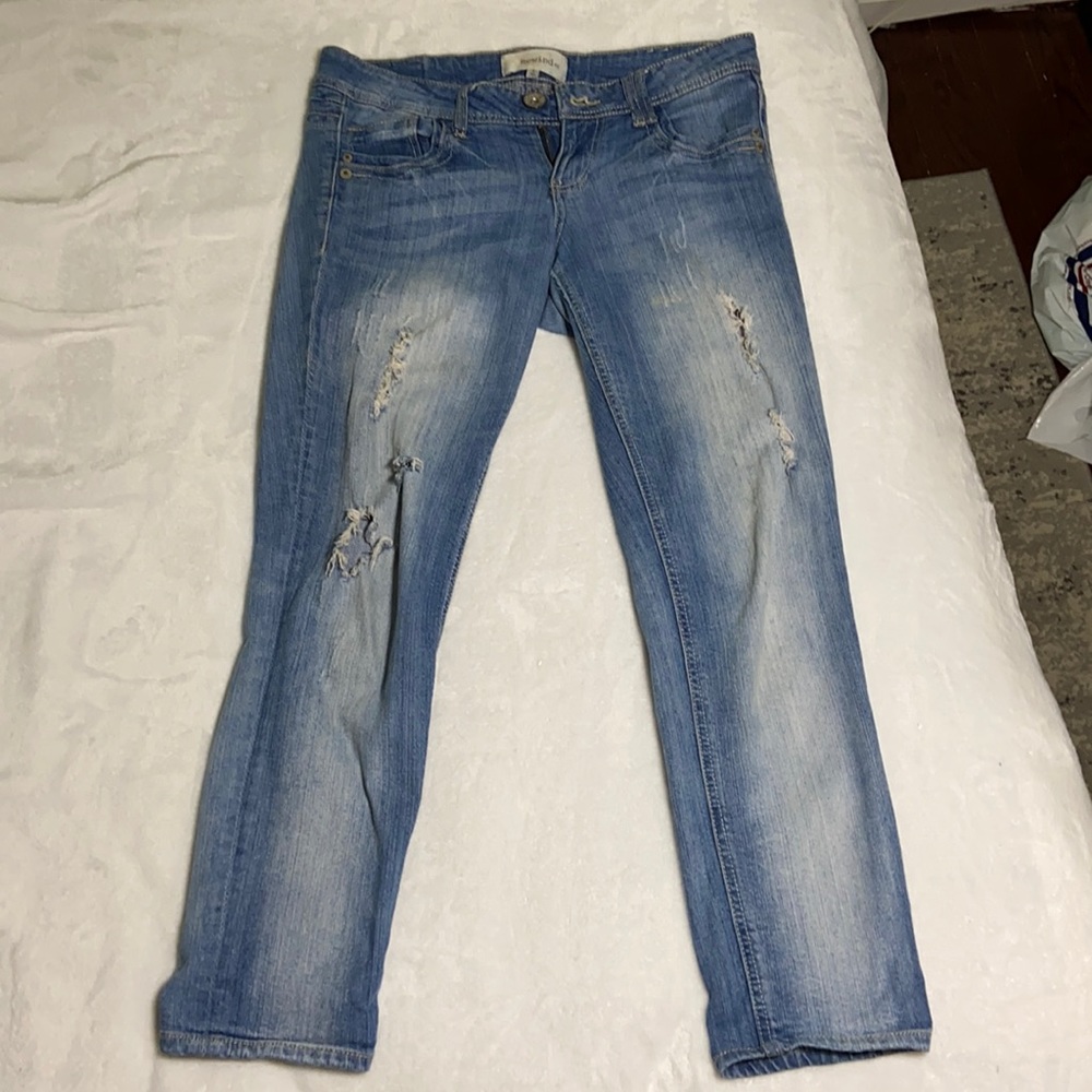 Ripped Blue Jeans